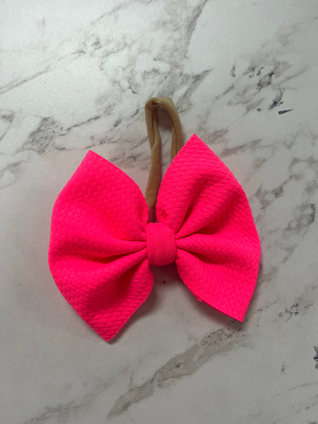 Bow with Nylon Wrap