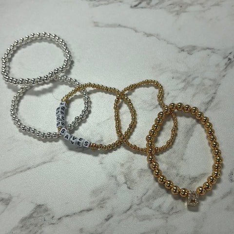 Gold/Silver Plated Bracelets | Beaded By KC