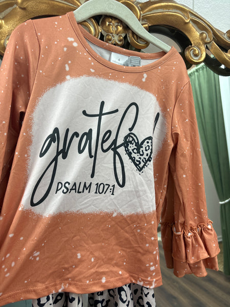 Psalm 107:1 Toddler Outfit