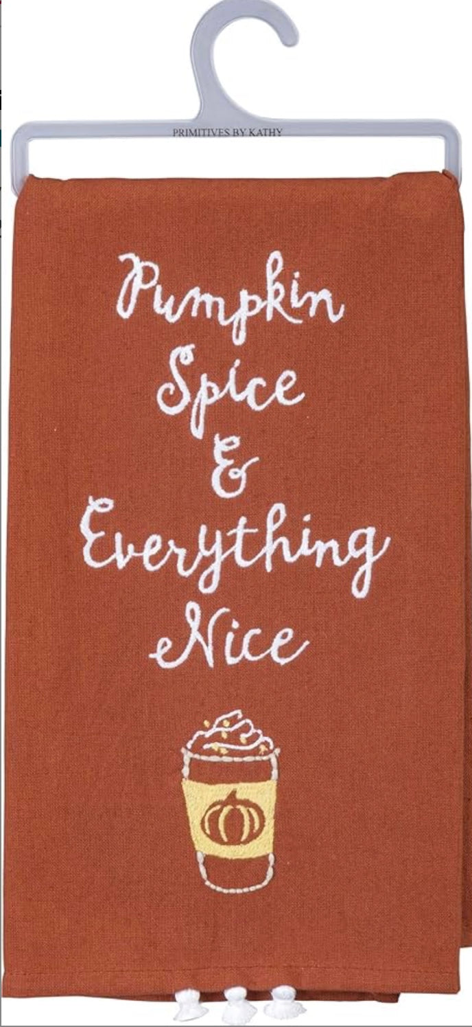 Dish Towel Pumpkin Spice