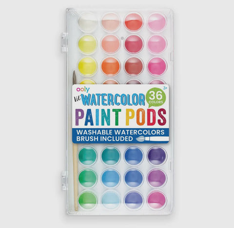 Lil’ Watercolor Paint Pods