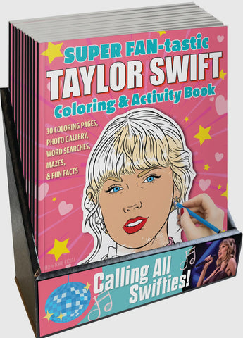 Super FAN-Tastic Taylor Coloring Book