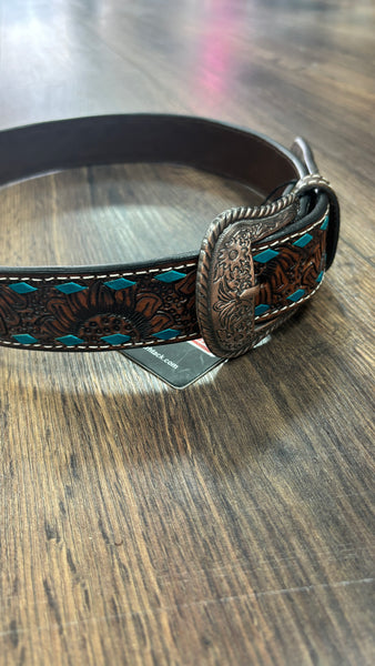 Leather Western Belt