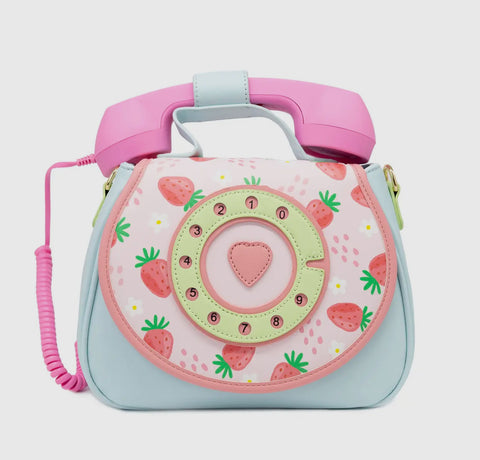 Printed Ring Ring Handbag