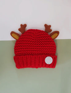 Reindeer Baby Hat