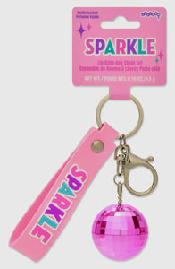 Sparkle Lip Balm Key Chain