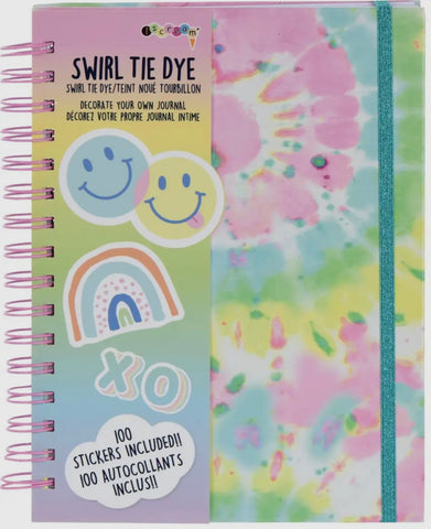 Swirl Tie Dye Journal