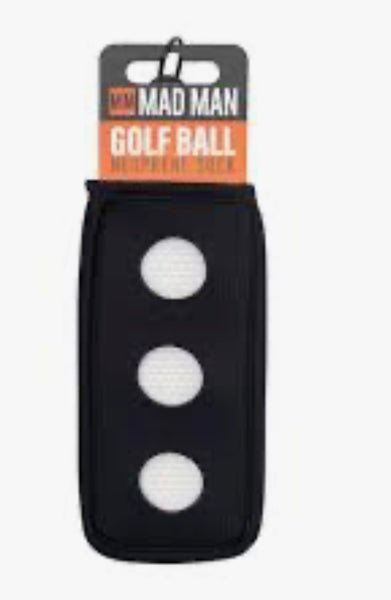 Mad Man Golf Ball Neoprene Sock