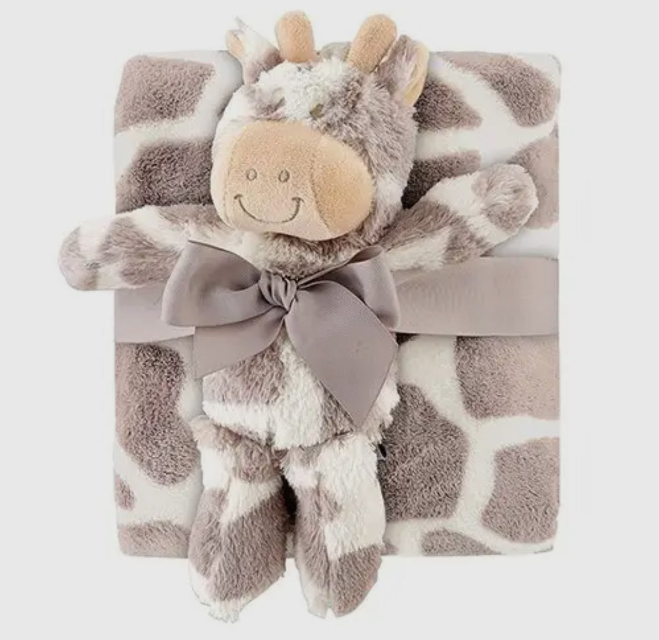 Giraffe Toy and Blanket Set