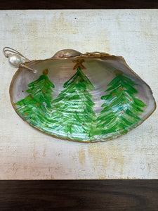 Trio of trees ornament