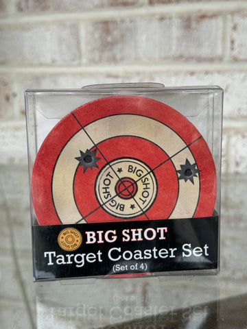 Big Shot Target Coaster Set