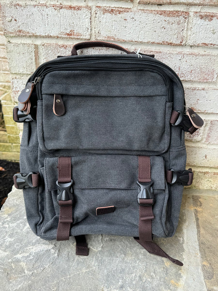 Chestnut Canvas Backpack