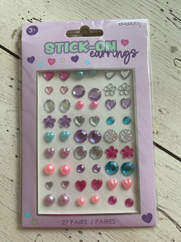 Stick-On Earrings