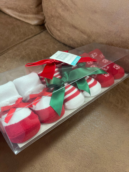 Christmas Baby Socks Set