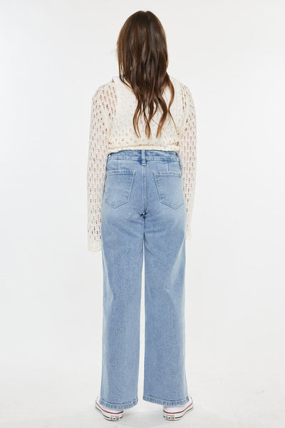 Girls KanCan Wide Leg Jeans