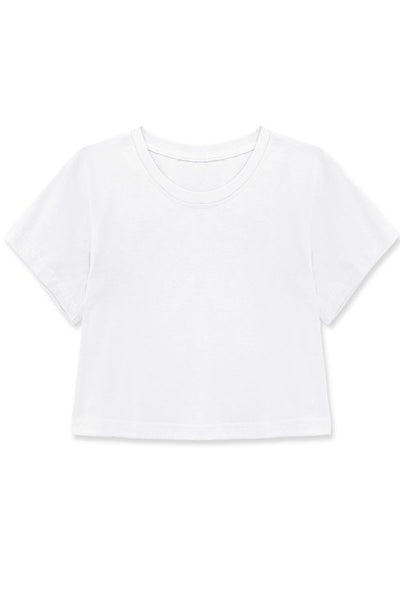 Girls Crop Boxy Tee