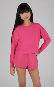 Girls Scuba Zuri Pullover and Shorts Set