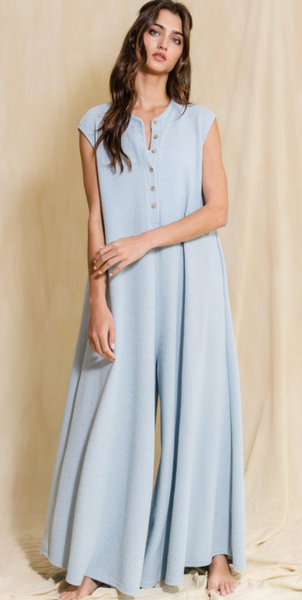 Sky Blue Jumpsuit