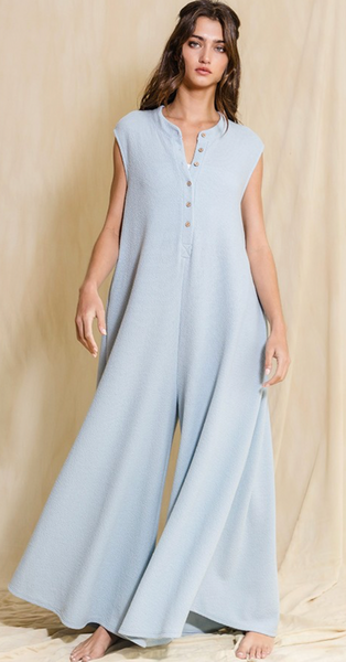 Sky Blue Jumpsuit