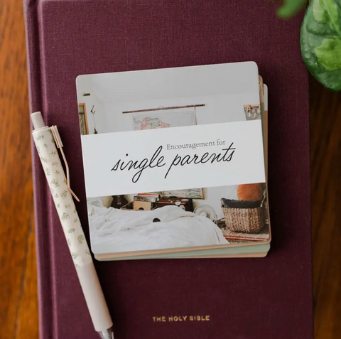 Encouragement for Single Parents Verse Card Set