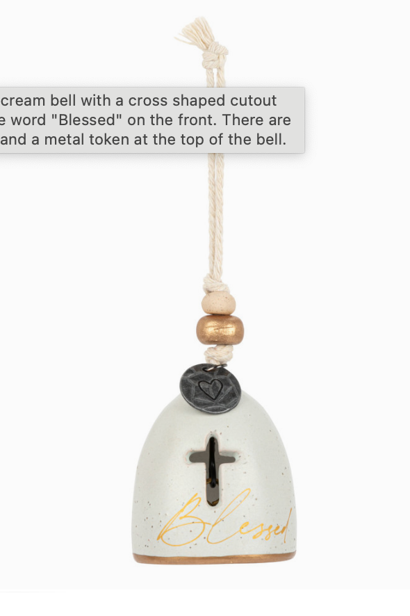 Faith Mini Inspired Holiday Bell