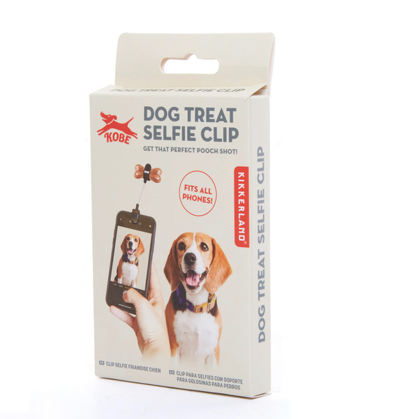 Dog Treat Selfie Clip