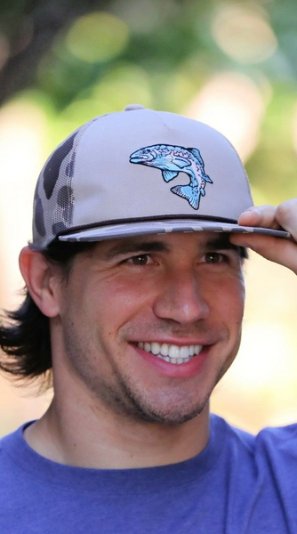 Retro Camo Trout Hat