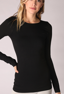 Long Sleeve Crew Neck Top