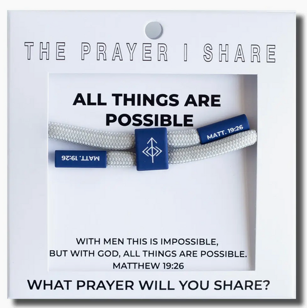 The Prayer I Share Bracelet