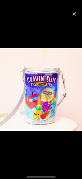 Craving’ Sun Fruit Juice Pouch Handbag